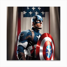 Captain America 1 Canvas Print