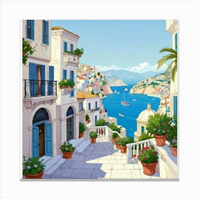 Greece Canvas Print