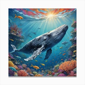 Humpback Whale 6 Canvas Print