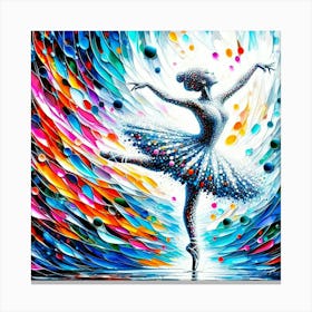 For The Love Of Ballet 17 Canvas Print