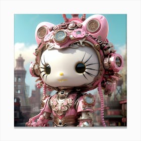 Hello Kitty Steampunk 12 Canvas Print