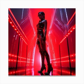 Sci-Fi Girl 4 Canvas Print