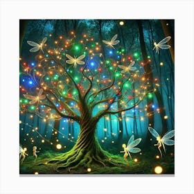 Fairy Tree Canvas Print