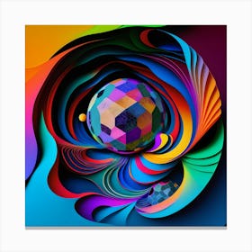 Abstract Art 2 Canvas Print