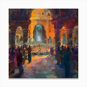 Indian Temple Canvas Print