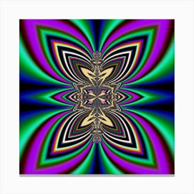 Abstract Artwork Fractal Background Art Canvas Print