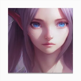 Elven Girl Canvas Print