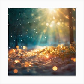 Bokeh Bokeh Canvas Print