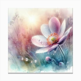 Flower Stock Videos & Royalty-Free Footage Canvas Print