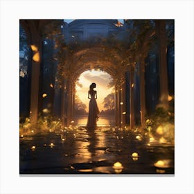 Fairytale Artistic Image Canvas Print