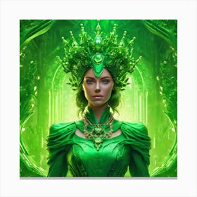 Queen Of The Elves Canvas Print