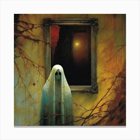 Ghost In The Mirror 2 Canvas Print