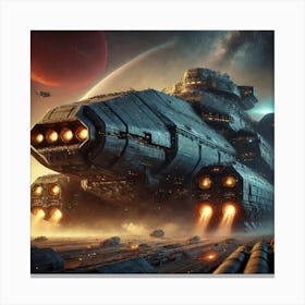 Vxs 7 Acidic Juggernaut Converted Canvas Print