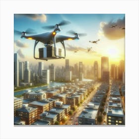 Drone Canvas Print