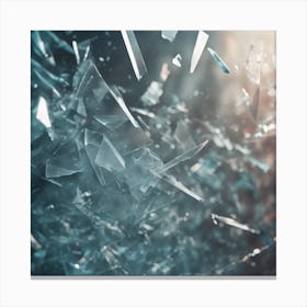 Shattered Glass 17 Canvas Print