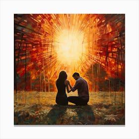 Love Till The End Canvas Print