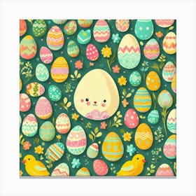 Happy Easter Canvas Print