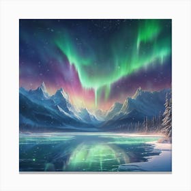 Aurora Borealis 3 Canvas Print