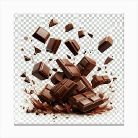 Chocolate Bar 3 Canvas Print