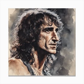 Bon Scott Canvas Print