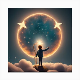 Dreamer In The Sky Canvas Print