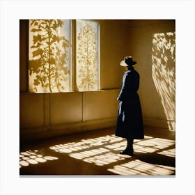 Shadows In The Window 1 Canvas Print