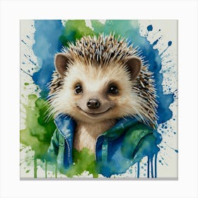 hedgehog Canvas Print