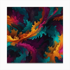 Abstract Painting 4 Canvas Print