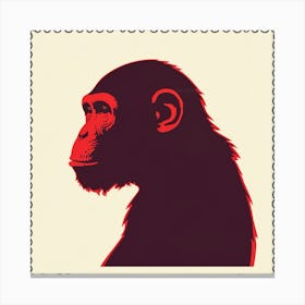 Chimpanzee 12 Canvas Print