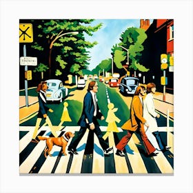 Beatles Abbey Road Canvas Print