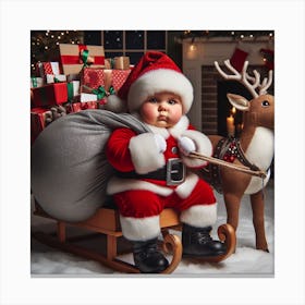 Santa Claus Canvas Print