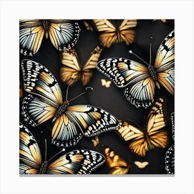 Butterfly Wallpaper 11 Canvas Print