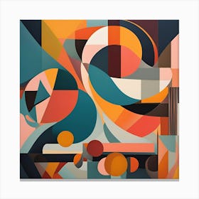 Abstract Harmony Painting 1 Canvas Print