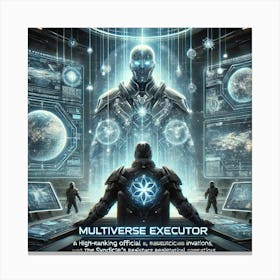 A Depiction Of A Multiverse Executor, A High Ranki Canvas Print