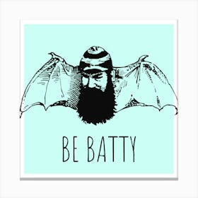 Be Batty Canvas Print