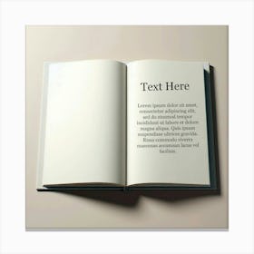 Book Mockup Design Collection Book Designs Templates Design (3) Canvas Print