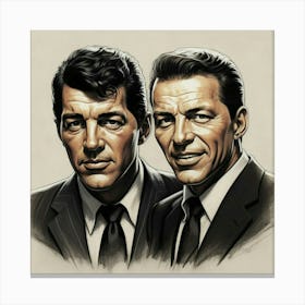 Frank and Dean Canvas Print