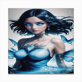 Blue Fairy Canvas Print