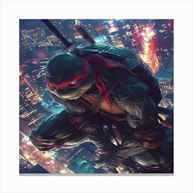 Ninja Turtles Raphael Canvas Print