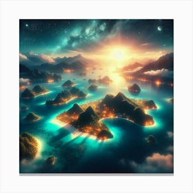 Aeolian Island Canvas Print