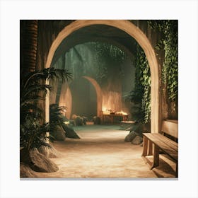 Archway 1 Canvas Print