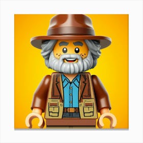 Lego Man Canvas Print