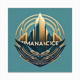 Firefly Modern Finance Logo Representing Wealth And Growth 57426 Canvas Print