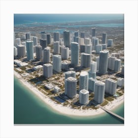 Miami Beach Canvas Print