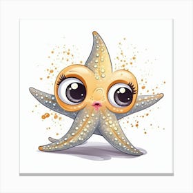 Little Starfish Canvas Print
