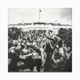 Kendrick Lamar Album Fanart 10 Canvas Print