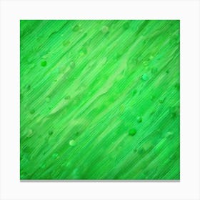 Green Background 3 Canvas Print