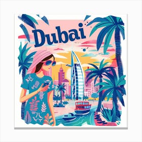 Dubai City 1 Canvas Print