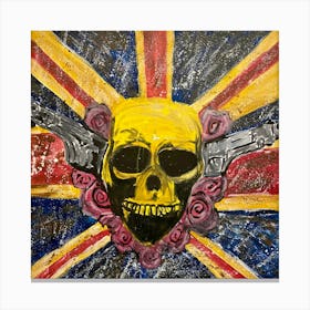 Scream Aim Fire Canvas Print