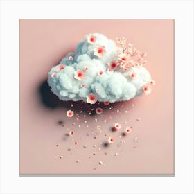 Cherry Blossom Cloud 2 Canvas Print